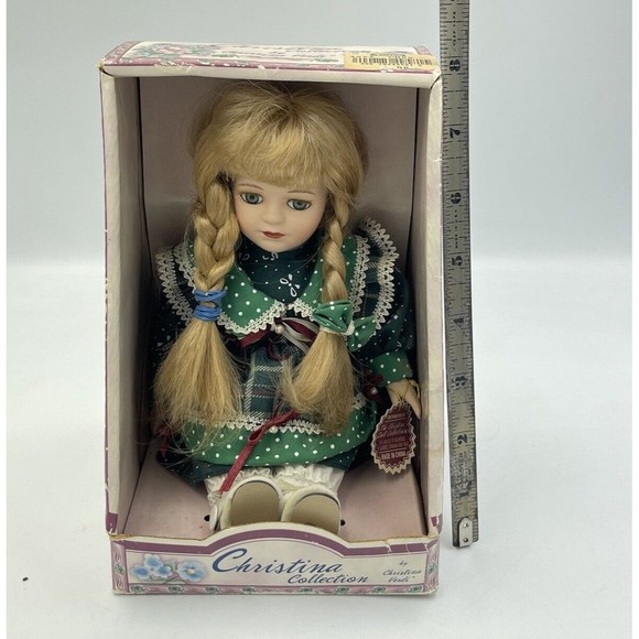 2000 Christina Collection By Christina Verdi Petite Porcelain Collectible Doll - Picture 13 of 14
